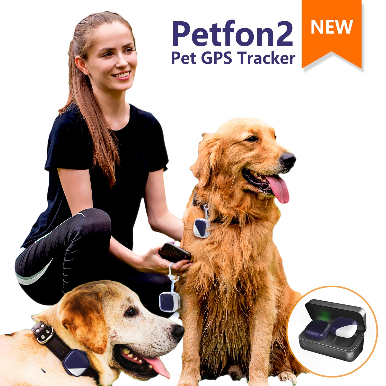 Rastreador Gps Para Perros - Petfon