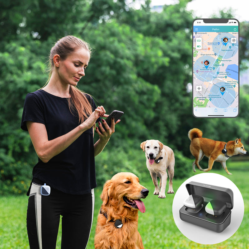 PETFON2  (Smart tracker for 3 dogs)